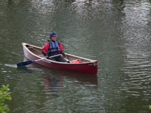Full colour canoeist