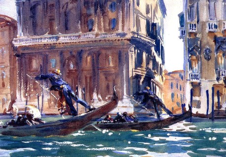 John Singer Sargent - on the canal